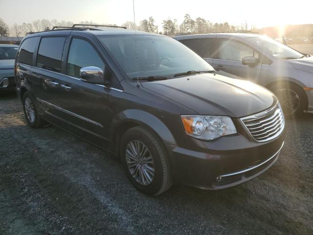 2C4RC1CG7GR135604 - 2016 CHRYSLER TOWN & COU TOURING L GRAY photo 4
