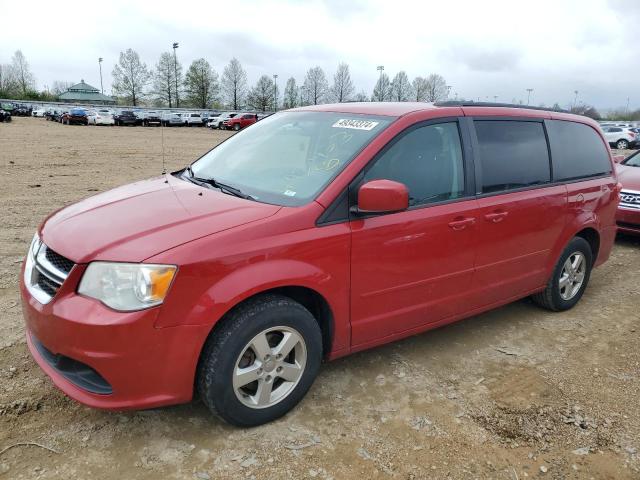 2C4RDGCG8DR637419 - 2013 DODGE GRAND CARA SXT RED photo 1