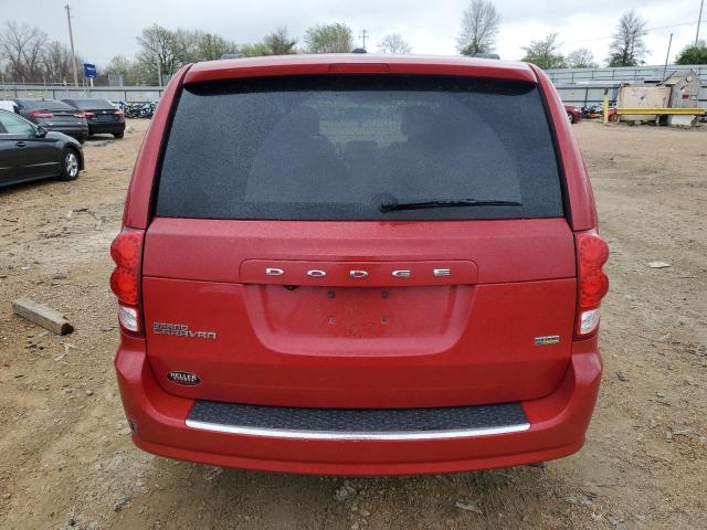 2C4RDGCG8DR637419 - 2013 DODGE GRAND CARA SXT RED photo 6