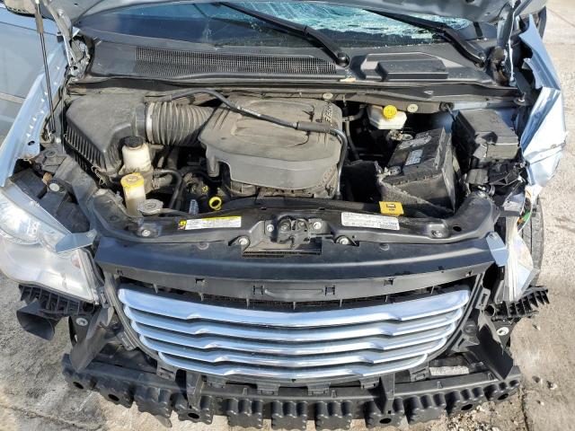 2C4RC1CG6DR508899 - 2013 CHRYSLER TOWN & COU TOURING L BLUE photo 12