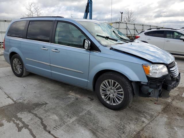 2C4RC1CG6DR508899 - 2013 CHRYSLER TOWN & COU TOURING L BLUE photo 4