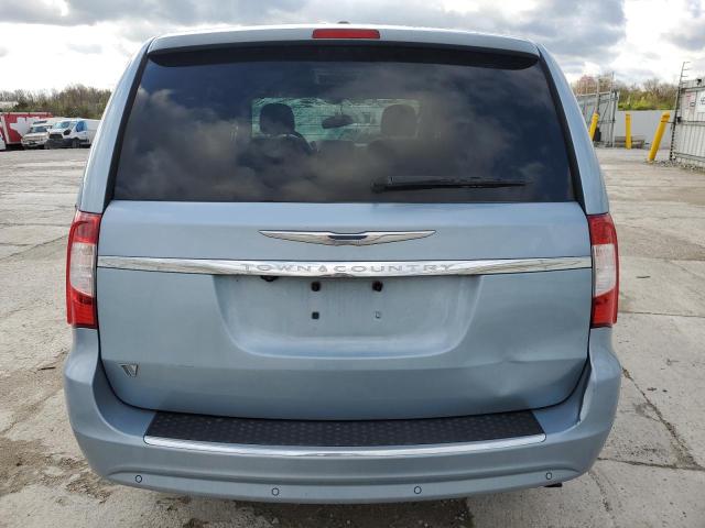 2C4RC1CG6DR508899 - 2013 CHRYSLER TOWN & COU TOURING L BLUE photo 6