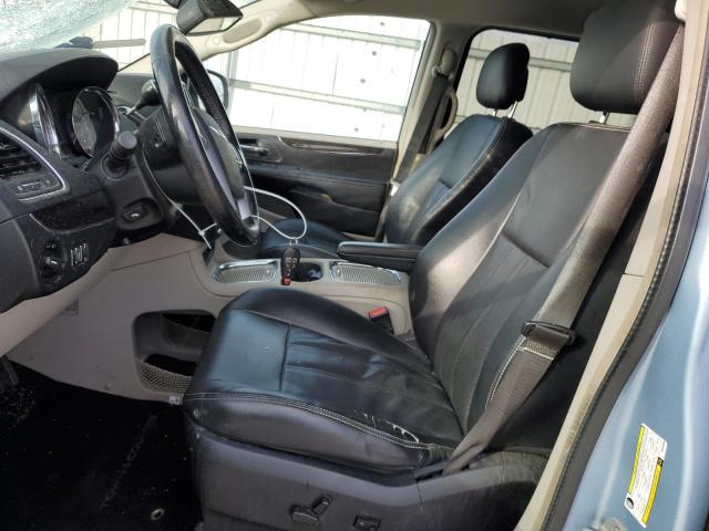 2C4RC1CG6DR508899 - 2013 CHRYSLER TOWN & COU TOURING L BLUE photo 7