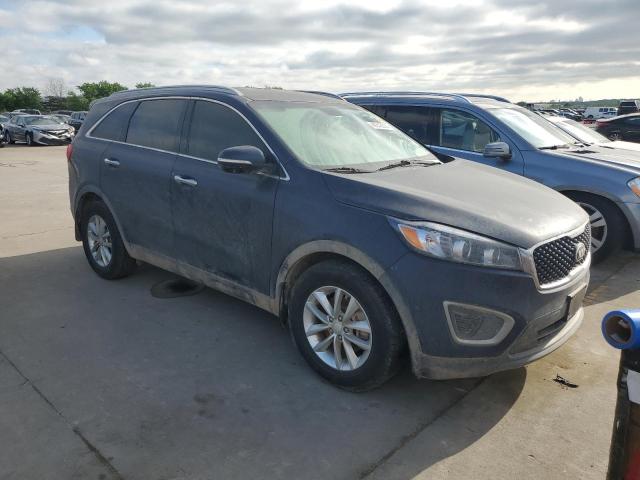 5XYPG4A37GG113488 - 2016 KIA SORENTO LX BLUE photo 4