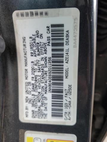 1NXBE40E69Z011356 - 2009 TOYOTA COROLLA XRS GRAY photo 12