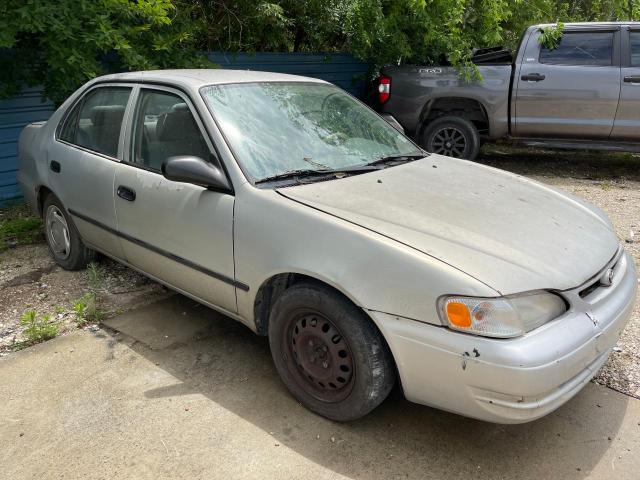 1NXBR12E4YZ385396 - 2000 TOYOTA COROLLA VE SILVER photo 1