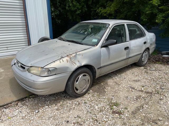 1NXBR12E4YZ385396 - 2000 TOYOTA COROLLA VE SILVER photo 2