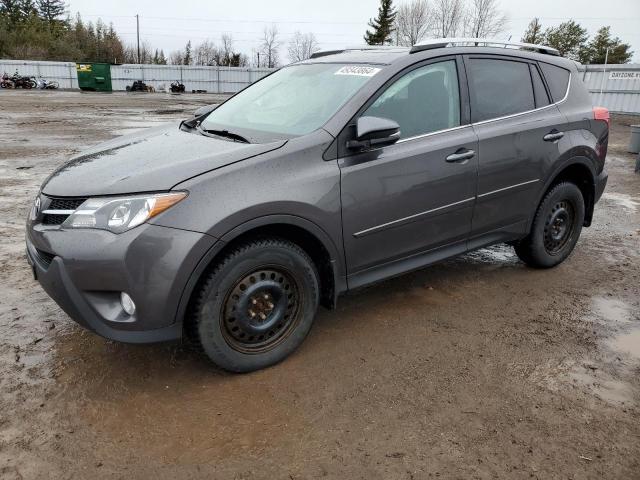 2T3WFREV9DW052908 - 2013 TOYOTA RAV4 XLE GRAY photo 1