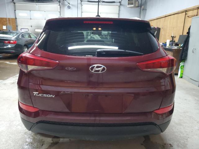 KM8J3CA45HU499120 - 2017 HYUNDAI TUCSON LIMITED BURGUNDY photo 6