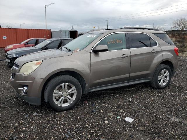 2GNFLNEK4C6326900 - 2012 CHEVROLET EQUINOX LT BROWN photo 1