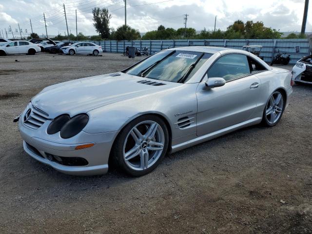 WDBSK74F34F085766 - 2004 MERCEDES-BENZ SL 55 AMG SILVER photo 1