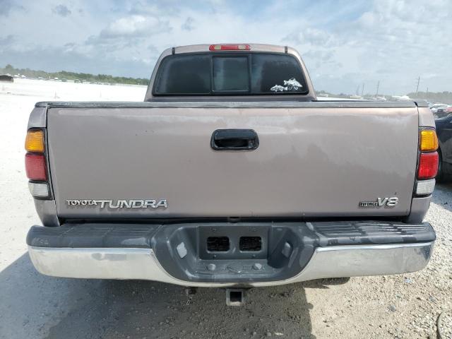 5TBRT34122S257639 - 2002 TOYOTA TUNDRA ACCESS CAB ნაცრისფერი ფოტო 6