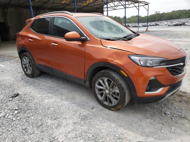 KL4MMDSL0NB044753 - 2022 BUICK ENCORE GX SELECT ORANGE photo 4