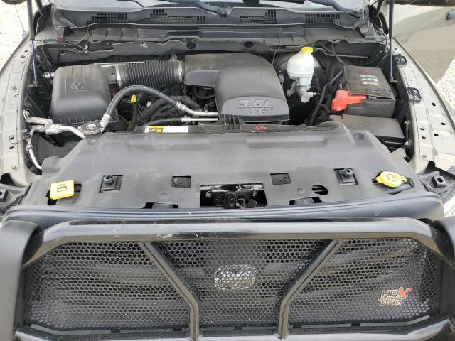 1C6RR7FG0DS645419 - 2013 RAM 1500 ST GREEN photo 11