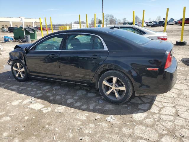 1G1ZC5E17BF296382 - 2011 CHEVROLET MALIBU 1LT BLACK photo 2