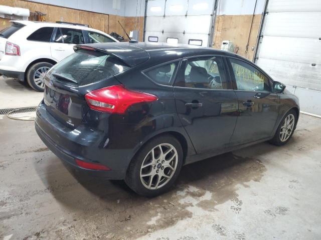 1FADP3K27FL302766 - 2015 FORD FOCUS SE BLACK photo 3