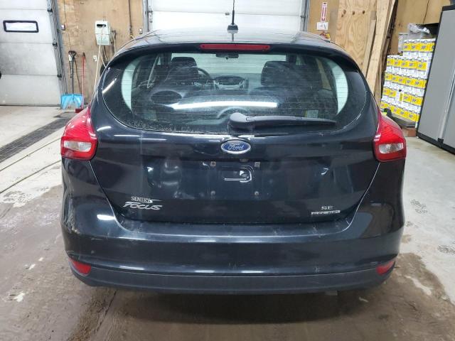 1FADP3K27FL302766 - 2015 FORD FOCUS SE BLACK photo 6