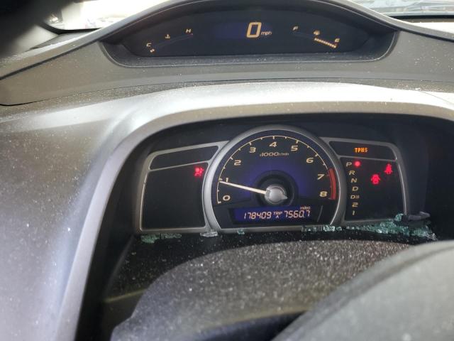 19XFA1F61AE066025 - 2010 HONDA CIVIC LX-S WHITE photo 9