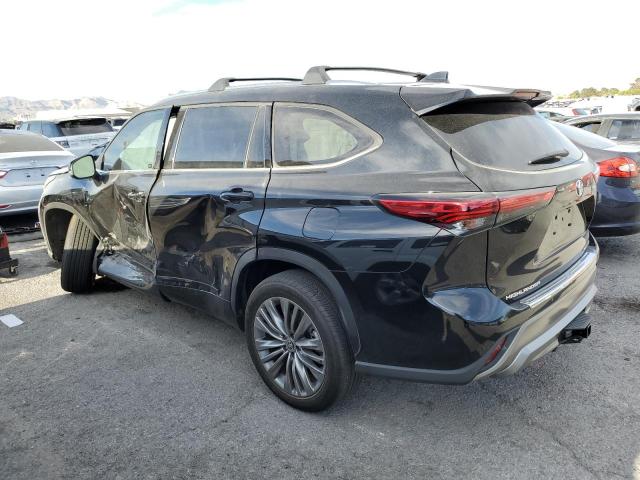 5TDFZRAH3MS058812 - 2021 TOYOTA HIGHLANDER PLATINUM BLACK photo 2