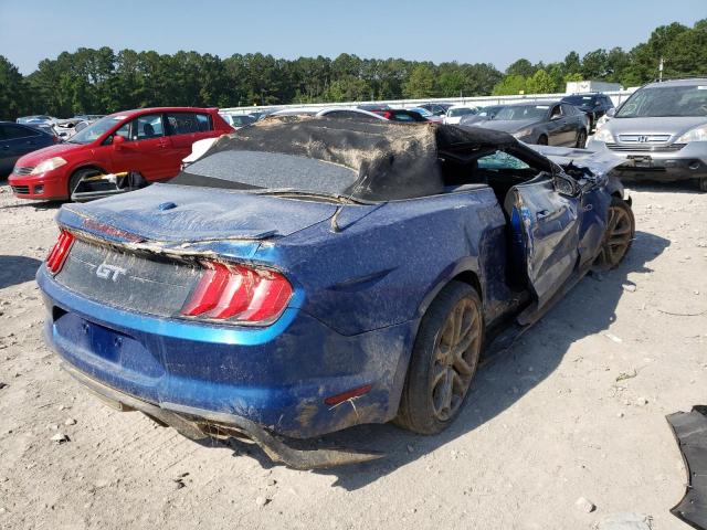 1FATP8FF0J5117350 - 2018 FORD MUSTANG GT BLUE photo 4