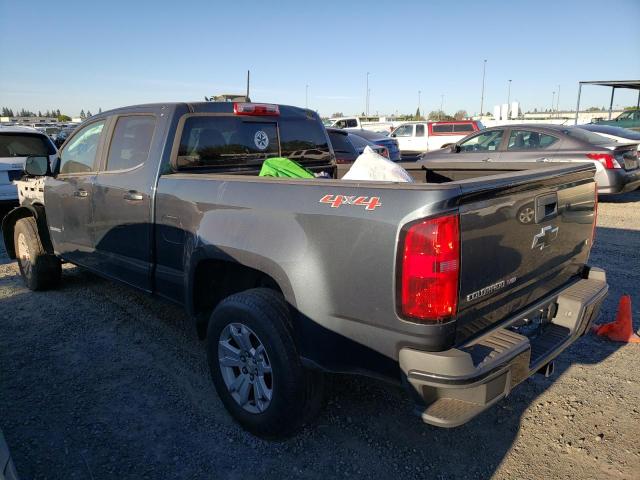 1GCGTCEN3L1101284 - 2020 CHEVROLET COLORADO LT GRAY photo 2