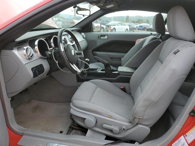 1ZVHT84N565153707 - 2006 FORD MUSTANG RED photo 7