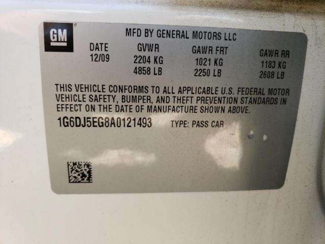 1G6DJ5EG8A0121493 - 2010 CADILLAC CTS PERFORMANCE COLLECTION Кремовый фото 13