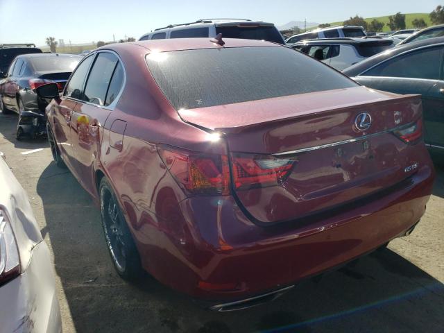 JTHBE1BL1E5036179 - 2014 LEXUS GS 350 RED photo 2