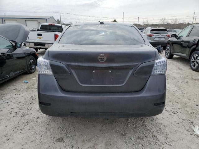 3N1AB7AP3DL609808 - 2013 NISSAN SENTRA S GRAY photo 6