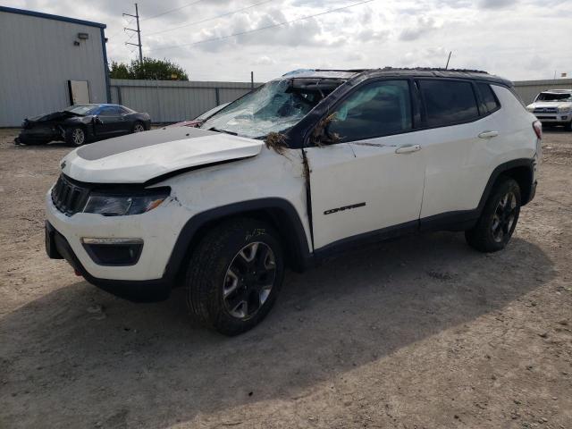 3C4NJDDB0HT631870 - 2017 JEEP COMPASS TRAILHAWK WHITE photo 1