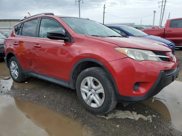 2T3BFREV8DW043969 - 2013 TOYOTA RAV4 LE RED photo 4