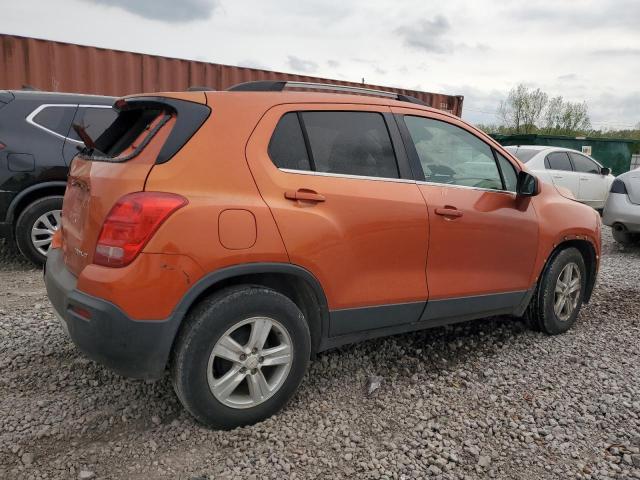 KL7CJLSB0GB602970 - 2016 CHEVROLET TRAX 1LT ORANGE photo 3