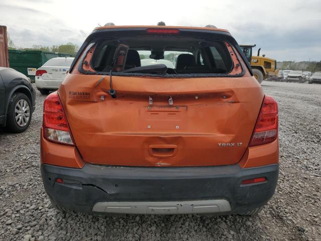 KL7CJLSB0GB602970 - 2016 CHEVROLET TRAX 1LT ORANGE photo 6