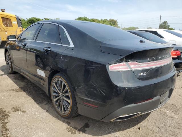 3LN6L5LU7HR651291 - 2017 LINCOLN MKZ HYBRID SELECT BLACK photo 2