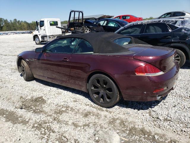 WBAEK13537CN83263 - 2007 BMW 650 I RED photo 2