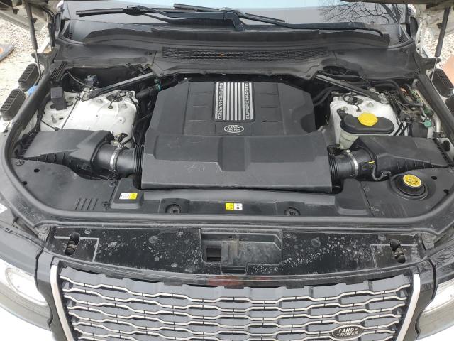 SALGV3TF0FA238363 - 2015 LAND ROVER RANGE ROVE AUTOBIOGRAPHY WHITE photo 12