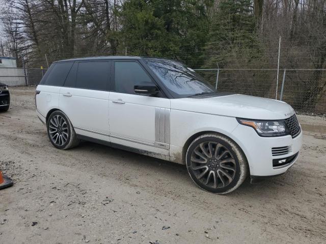 SALGV3TF0FA238363 - 2015 LAND ROVER RANGE ROVE AUTOBIOGRAPHY WHITE photo 4