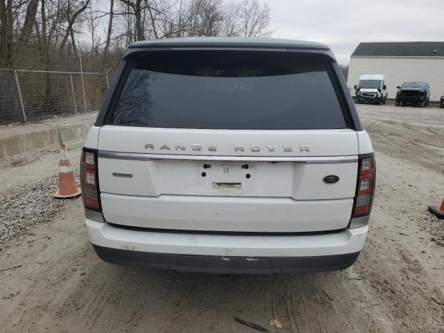 SALGV3TF0FA238363 - 2015 LAND ROVER RANGE ROVE AUTOBIOGRAPHY WHITE photo 6