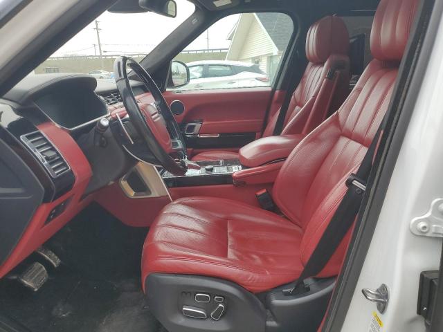 SALGV3TF0FA238363 - 2015 LAND ROVER RANGE ROVE AUTOBIOGRAPHY WHITE photo 7