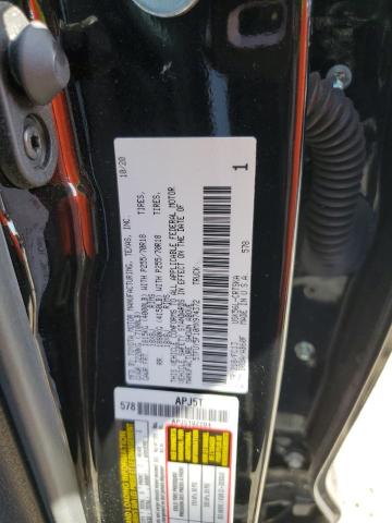 5TFUY5F10MX974372 - 2021 TOYOTA TUNDRA DOUBLE CAB SR/SR5 BLACK photo 12