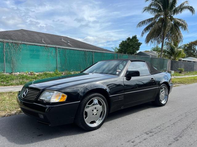 WDBFA67E7SF109789 - 1995 MERCEDES-BENZ SL 500 BLACK photo 2