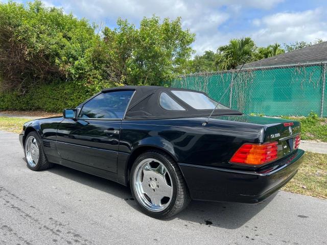 WDBFA67E7SF109789 - 1995 MERCEDES-BENZ SL 500 BLACK photo 3