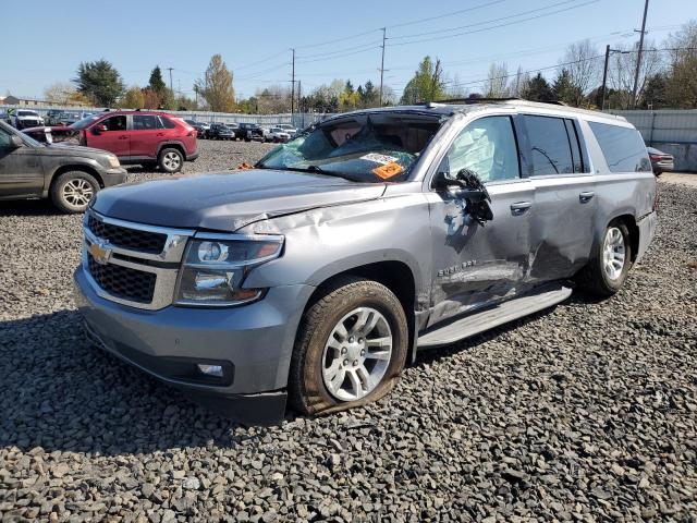 1GNSKHKC7LR264252 - 2020 CHEVROLET SUBURBAN K1500 LT GRAY photo 1