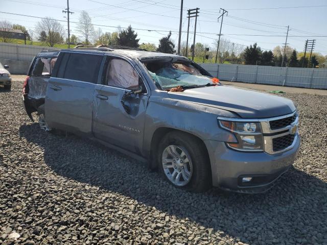 1GNSKHKC7LR264252 - 2020 CHEVROLET SUBURBAN K1500 LT GRAY photo 4