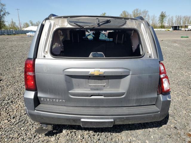 1GNSKHKC7LR264252 - 2020 CHEVROLET SUBURBAN K1500 LT GRAY photo 6