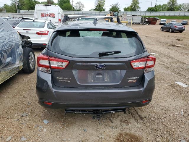 4S3GTAM63J3743245 - 2018 SUBARU IMPREZA SPORT GRAY photo 6