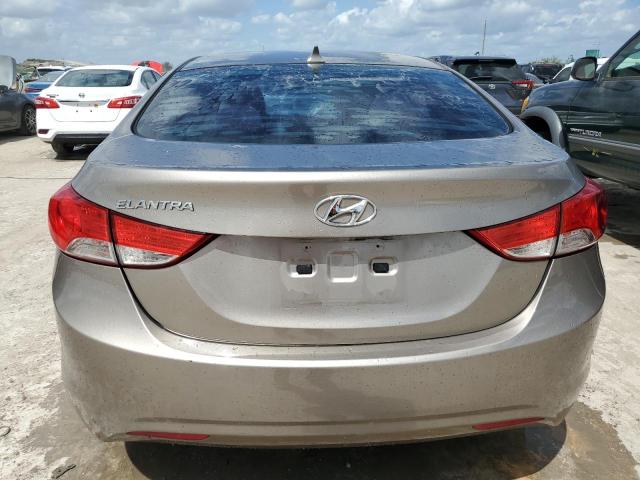 5NPDH4AE8DH410839 - 2013 HYUNDAI ELANTRA GLS TAN photo 6