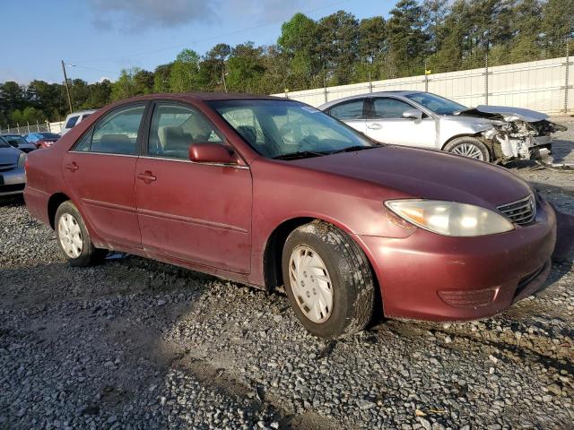 4T1BE32K95U415324 - 2005 TOYOTA CAMRY LE BURGUNDY photo 4