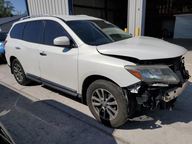 5N1AR2MN8DC624690 - 2013 NISSAN PATHFINDER S WHITE photo 4