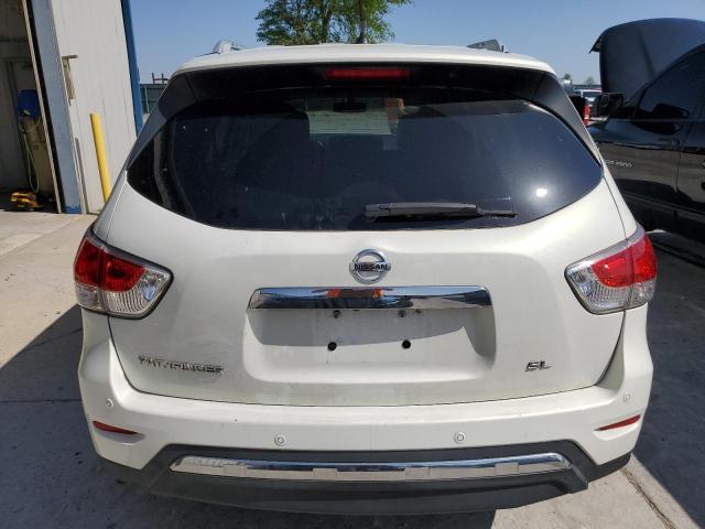 5N1AR2MN8DC624690 - 2013 NISSAN PATHFINDER S WHITE photo 6